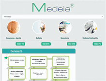 Tablet Screenshot of medeiamedica.it